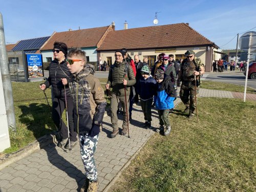 Vycházka Sokolů na 20. Josefský pochod okolo Hlubočku - 18.3.2023